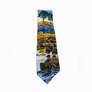 Endangered Species 100% Silk Men's Neck Tie Wildlife‎
